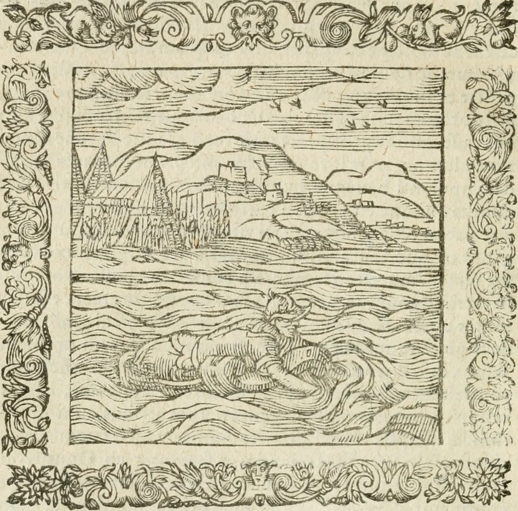An illustration from Omnia Andreae Alciati V.C. Emblemata : cum commentariis, quibus emblematum detecta origine, dubia omnia, et obscura illustrantur, 1602, leaf 783