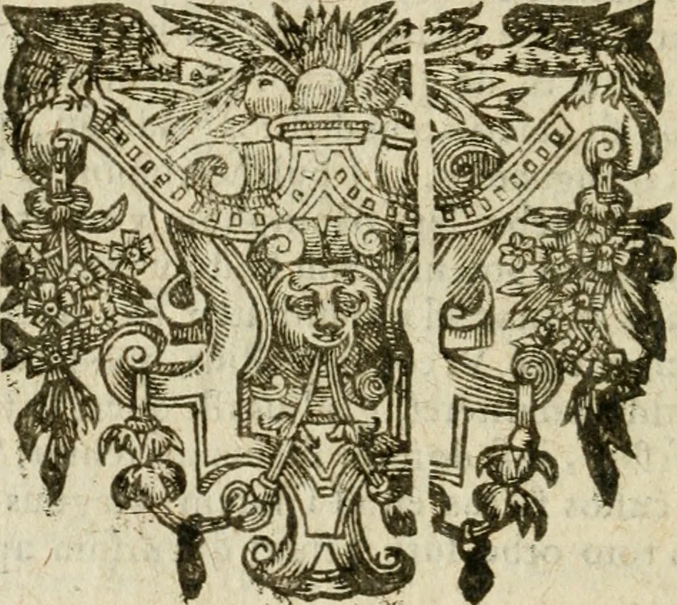 An illustration from Omnia Andreae Alciati V.C. Emblemata : cum commentariis, quibus emblematum detecta origine, dubia omnia, et obscura illustrantur, 1602, leaf 841
