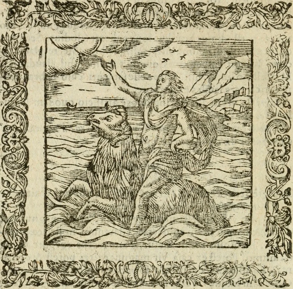 An illustration from Omnia Andreae Alciati V.C. Emblemata : cum commentariis, quibus emblematum detecta origine, dubia omnia, et obscura illustrantur, 1602, leaf 903