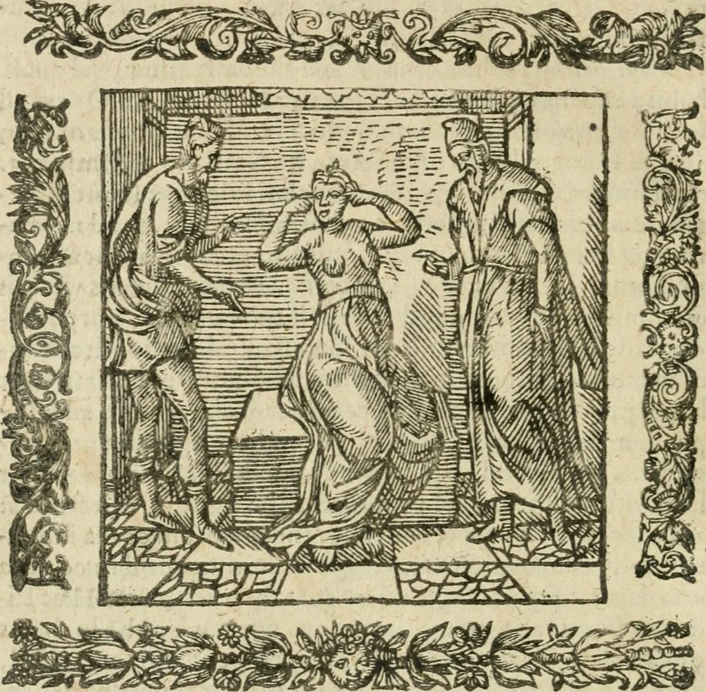 An illustration from Omnia Andreae Alciati V.C. Emblemata : cum commentariis, quibus emblematum detecta origine, dubia omnia, et obscura illustrantur, 1602, leaf 929