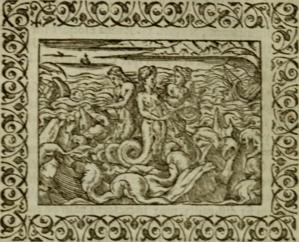 An illustration from Omnia Andreae Alciati v.c. emblemata : cum commentariis, quibus emblematum omnium aperta origine, mens authoris explicatur, & obscura omnia dubiaque illustrantur, 1583, leaf 399
