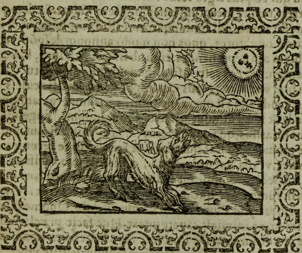 An illustration from Omnia Andreae Alciati v.c. emblemata : cum commentariis, quibus emblematum omnium aperta origine, mens authoris explicatur, & obscura omnia dubiaque illustrantur, 1583, leaf 536