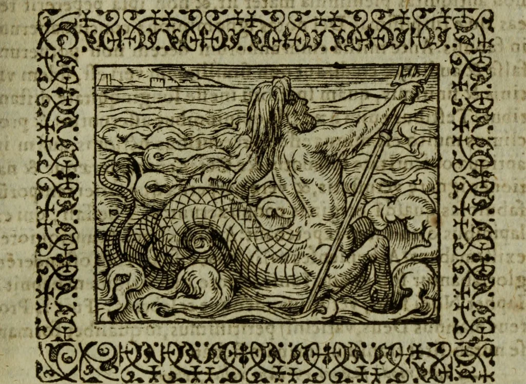 An illustration from Omnia Andreae Alciati v.c. emblemata : cum commentariis, quibus emblematum omnium aperta origine, mens authoris explicatur, & obscura omnia dubiaque illustrantur, 1583, leaf 600