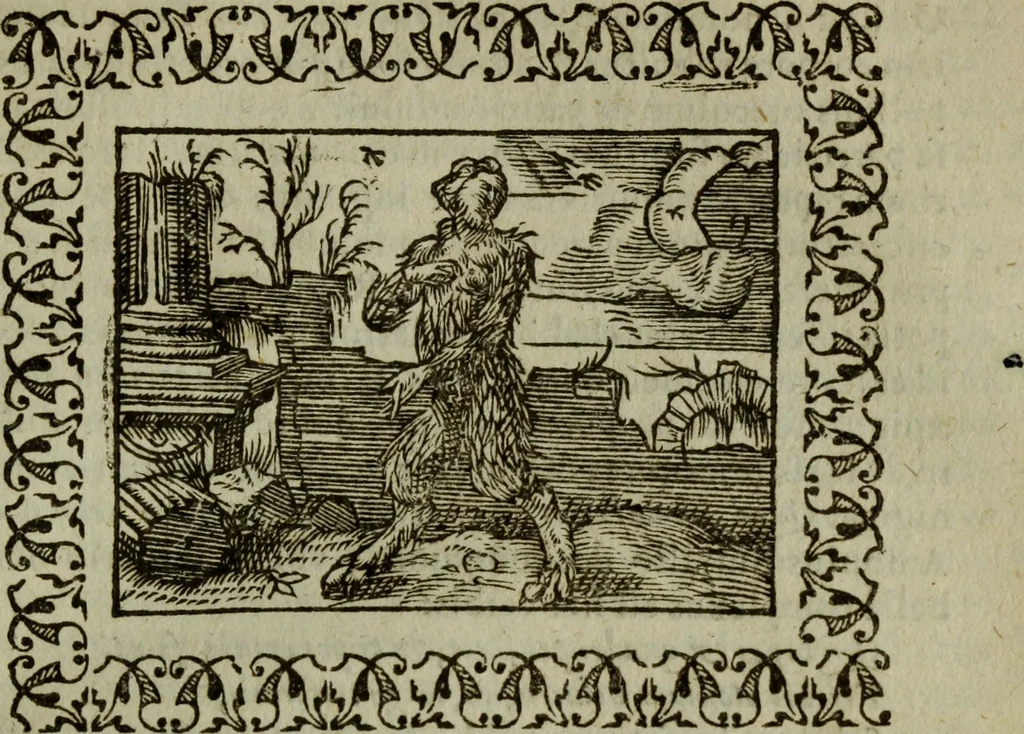 An illustration from Omnia Andreae Alciati v.c. emblemata : cum commentariis, quibus emblematum omnium aperta origine, mens authoris explicatur, & obscura omnia dubiaque illustrantur, 1583, leaf 620