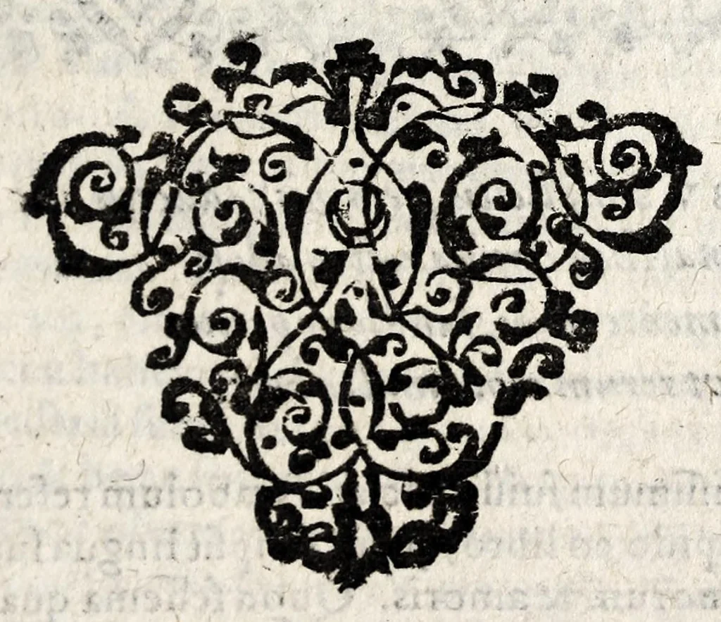 An illustration from Omnia Andreae Alciati v.c. Emblemata : cum commentariis quibus emblematum detecta origine, dubia omnia et obscura illustrantur, 1618, leaf 615