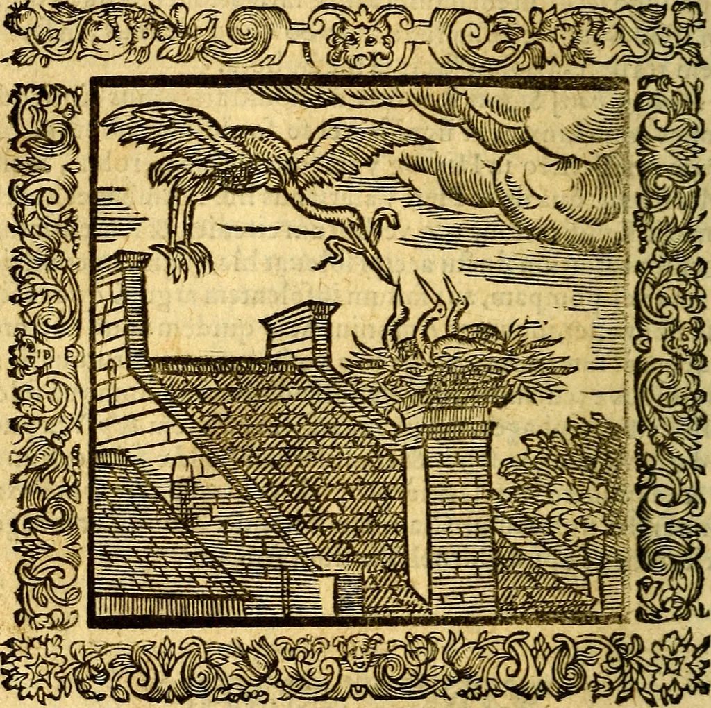 An illustration from Omnia Andreae Alciati v.c. emblemata, cum commentariis, quibus emblematum aperta origine mens auctoris explicatur, & obscura omnia, dubiáque illustrantur Adiectae ad calcem Notae posteriores, 1589, leaf 187