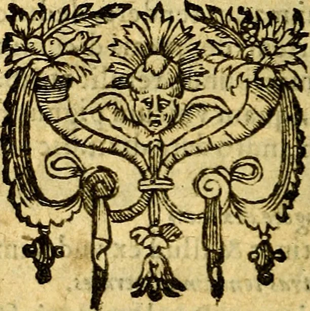 An illustration from Omnia Andreae Alciati v.c. emblemata, cum commentariis, quibus emblematum aperta origine mens auctoris explicatur, & obscura omnia, dubiáque illustrantur Adiectae ad calcem Notae posteriores, 1589, leaf 221