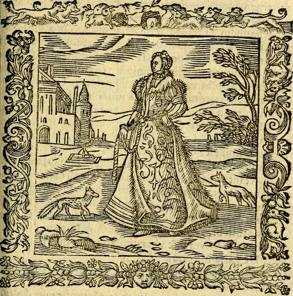 An illustration from Omnia Andreae Alciati v.c. emblemata, cum commentariis, quibus emblematum aperta origine mens auctoris explicatur, & obscura omnia, dubiáque illustrantur Adiectae ad calcem Notae posteriores, 1589, leaf 330