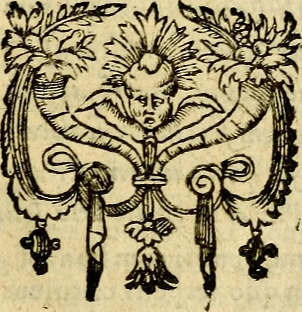 An illustration from Omnia Andreae Alciati v.c. emblemata, cum commentariis, quibus emblematum aperta origine mens auctoris explicatur, & obscura omnia, dubiáque illustrantur Adiectae ad calcem Notae posteriores, 1589, leaf 64