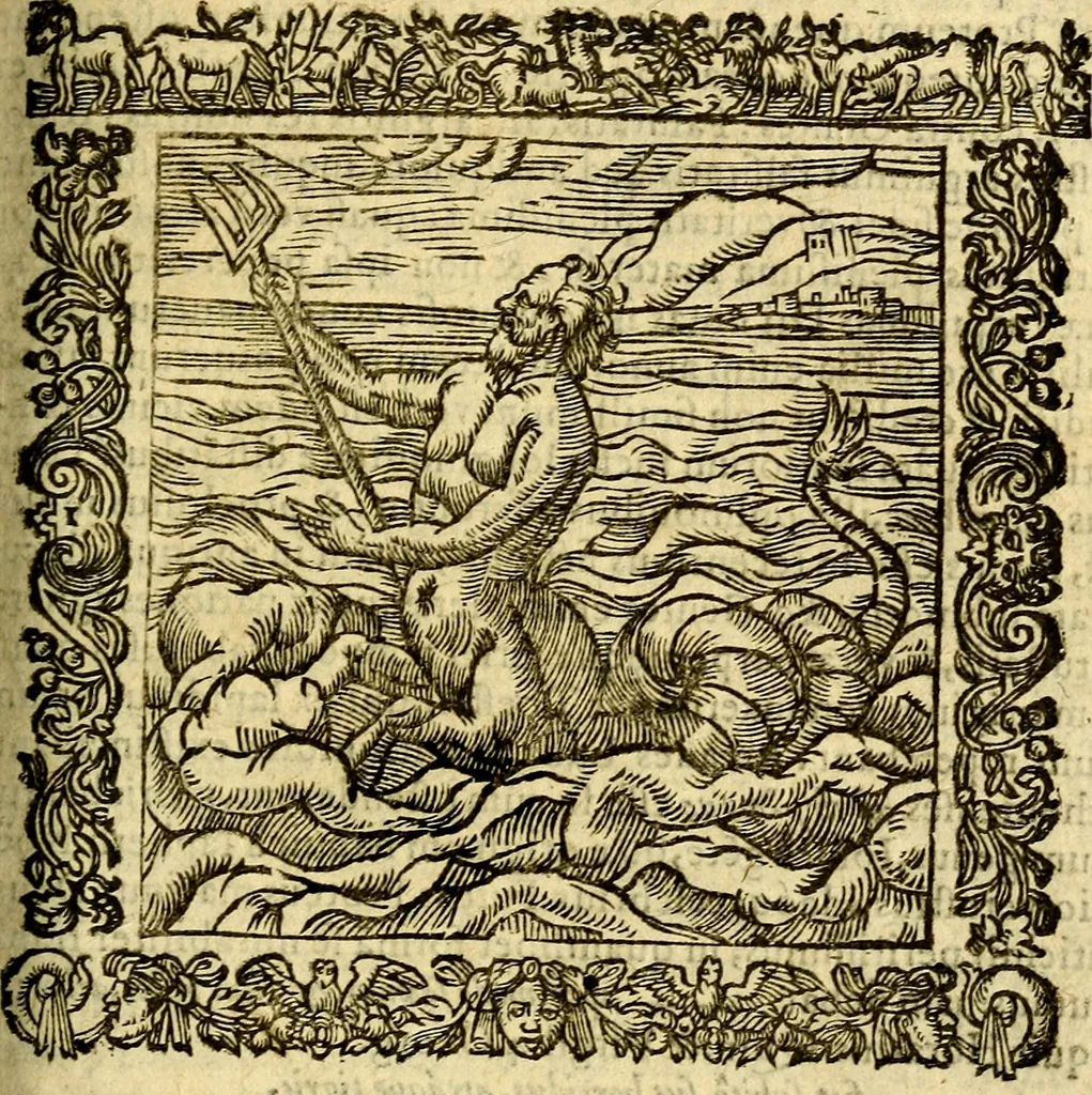 An illustration from Omnia Andreae Alciati v.c. emblemata, cum commentariis, quibus emblematum aperta origine mens auctoris explicatur, & obscura omnia, dubiáque illustrantur Adiectae ad calcem Notae posteriores, 1589, leaf 656