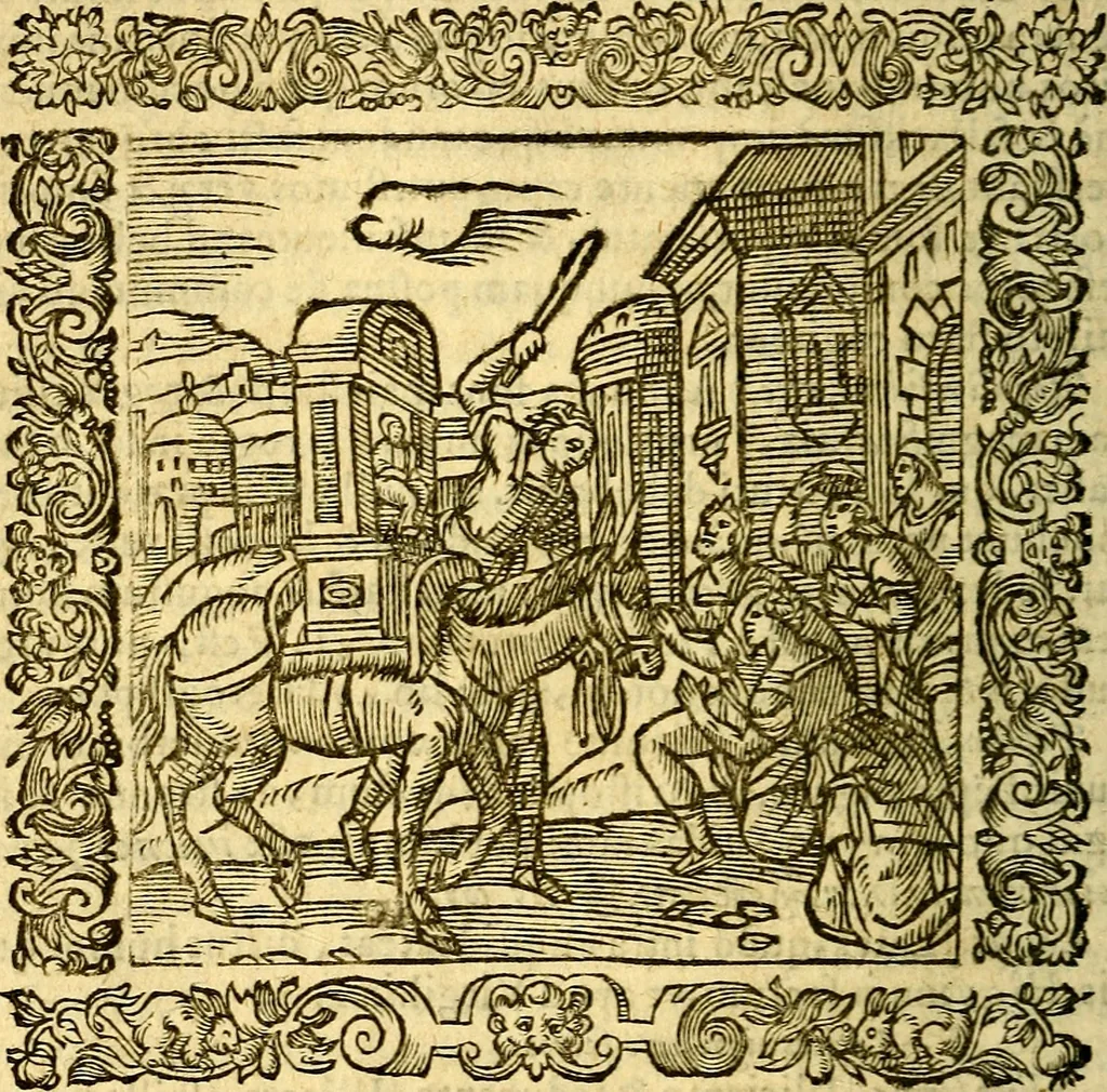 An illustration from Omnia Andreae Alciati v.c. emblemata, cum commentariis, quibus emblematum aperta origine mens auctoris explicatur, & obscura omnia, dubiáque illustrantur Adiectae ad calcem Notae posteriores, 1589, leaf 93