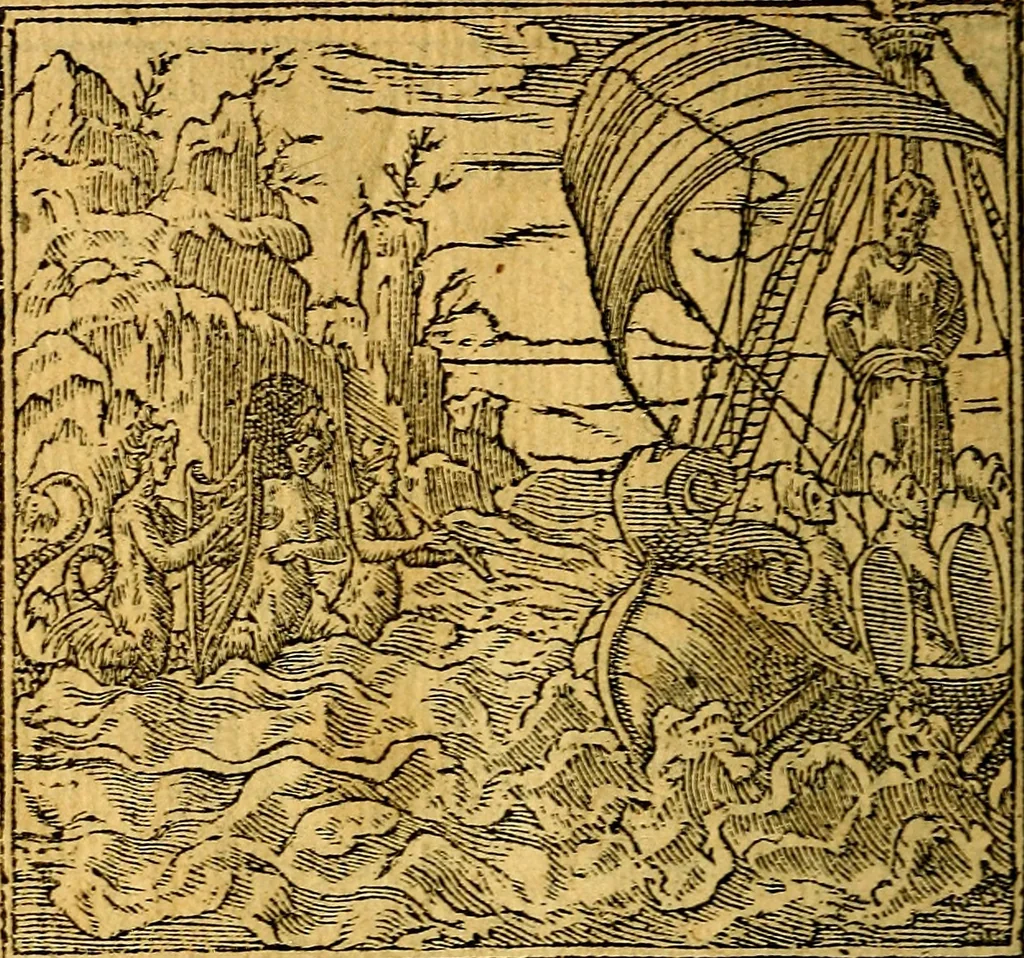 An illustration from Omnia D. And. Alciati emblemata : ad quae singula, praeter concinnas acutásque inscriptiones, lepidas & expressas imagines, ac caetera omnia, quae prioribus nostris editionibus cúm ad eorum distinctionem, tum ad ornatum & correctionem adhibita continebantur, : nunc primùm perelegantia persubtiliáq[ue] adiecta sunt epimuthia, quibus emblematum amplitudo quaecunq[ue] in iis dubia sunt aut obscura, tanquam perspicuis illustrantur, 1566, leaf 137
