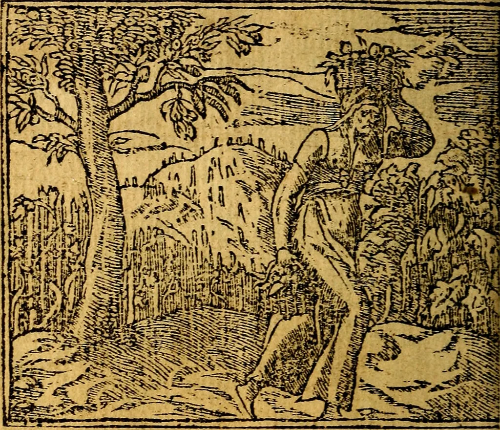 An illustration from Omnia D. And. Alciati emblemata : ad quae singula, praeter concinnas acutásque inscriptiones, lepidas & expressas imagines, ac caetera omnia, quae prioribus nostris editionibus cúm ad eorum distinctionem, tum ad ornatum & correctionem adhibita continebantur, : nunc primùm perelegantia persubtiliáq[ue] adiecta sunt epimuthia, quibus emblematum amplitudo quaecunq[ue] in iis dubia sunt aut obscura, tanquam perspicuis illustrantur, 1566, leaf 171