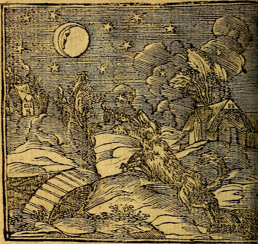 An illustration from Omnia D. And. Alciati emblemata : ad quae singula, praeter concinnas acutásque inscriptiones, lepidas & expressas imagines, ac caetera omnia, quae prioribus nostris editionibus cúm ad eorum distinctionem, tum ad ornatum & correctionem adhibita continebantur, : nunc primùm perelegantia persubtiliáq[ue] adiecta sunt epimuthia, quibus emblematum amplitudo quaecunq[ue] in iis dubia sunt aut obscura, tanquam perspicuis illustrantur, 1566, leaf 197