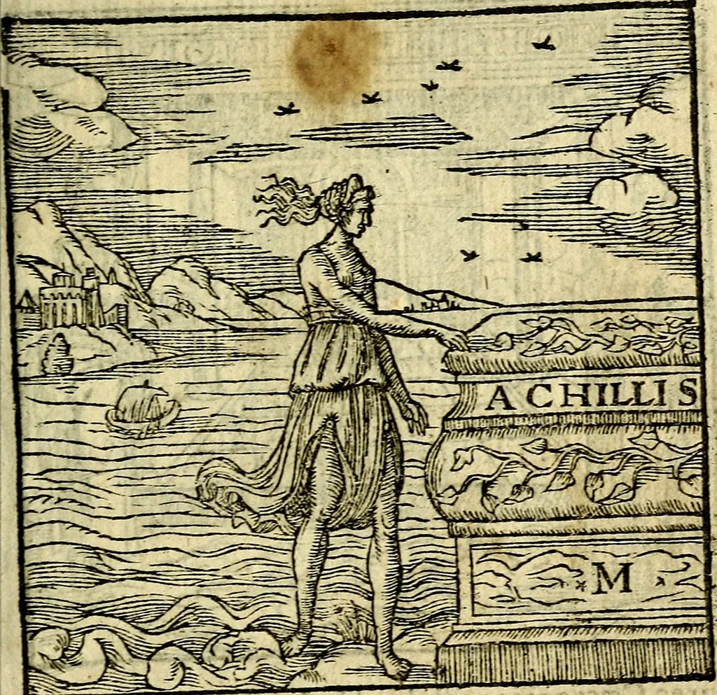 An illustration from Omnia D. And. Alciati Emblemata : ad qvae singula praeter concinnas acutásque inscriptiones, lepidas & expressas imagines, ac caetera omnia, quae prioribus nostris editionibus cùm ad eorum distinctionem, tum ad ornatum & correctionem adhibita continebantur, : nunc primùm perelegantia persubtiliaq́ [ue], 1564, leaf 154
