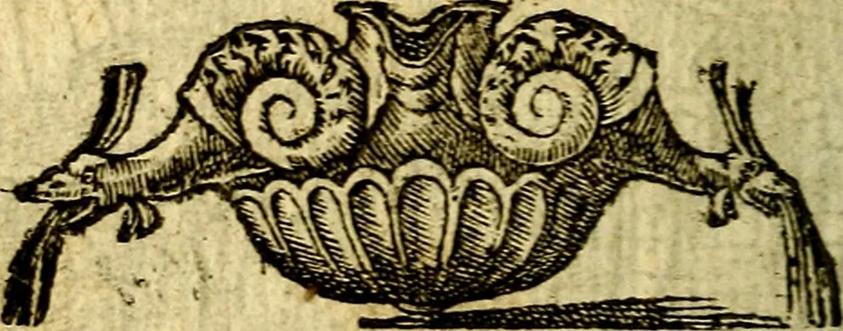 An illustration from Omnia D. And. Alciati Emblemata : ad qvae singula praeter concinnas acutásque inscriptiones, lepidas & expressas imagines, ac caetera omnia, quae prioribus nostris editionibus cùm ad eorum distinctionem, tum ad ornatum & correctionem adhibita continebantur, : nunc primùm perelegantia persubtiliaq́ [ue], 1564, leaf 193