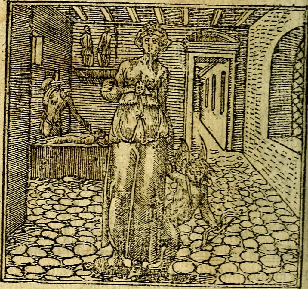 An illustration from Omnia D. And. Alciati Emblemata : ad qvae singula praeter concinnas acutásque inscriptiones, lepidas & expressas imagines, ac caetera omnia, quae prioribus nostris editionibus cùm ad eorum distinctionem, tum ad ornatum & correctionem adhibita continebantur, : nunc primùm perelegantia persubtiliaq́ [ue], 1564, leaf 231