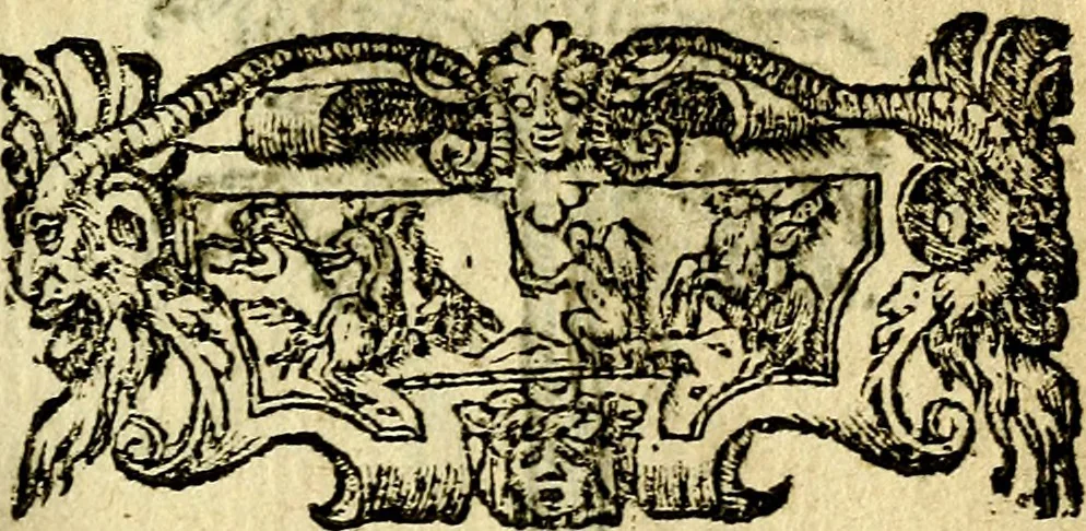 An illustration from Omnia D. And. Alciati Emblemata : ad qvae singula praeter concinnas acutásque inscriptiones, lepidas & expressas imagines, ac caetera omnia, quae prioribus nostris editionibus cùm ad eorum distinctionem, tum ad ornatum & correctionem adhibita continebantur, : nunc primùm perelegantia persubtiliaq́ [ue], 1564, leaf 250