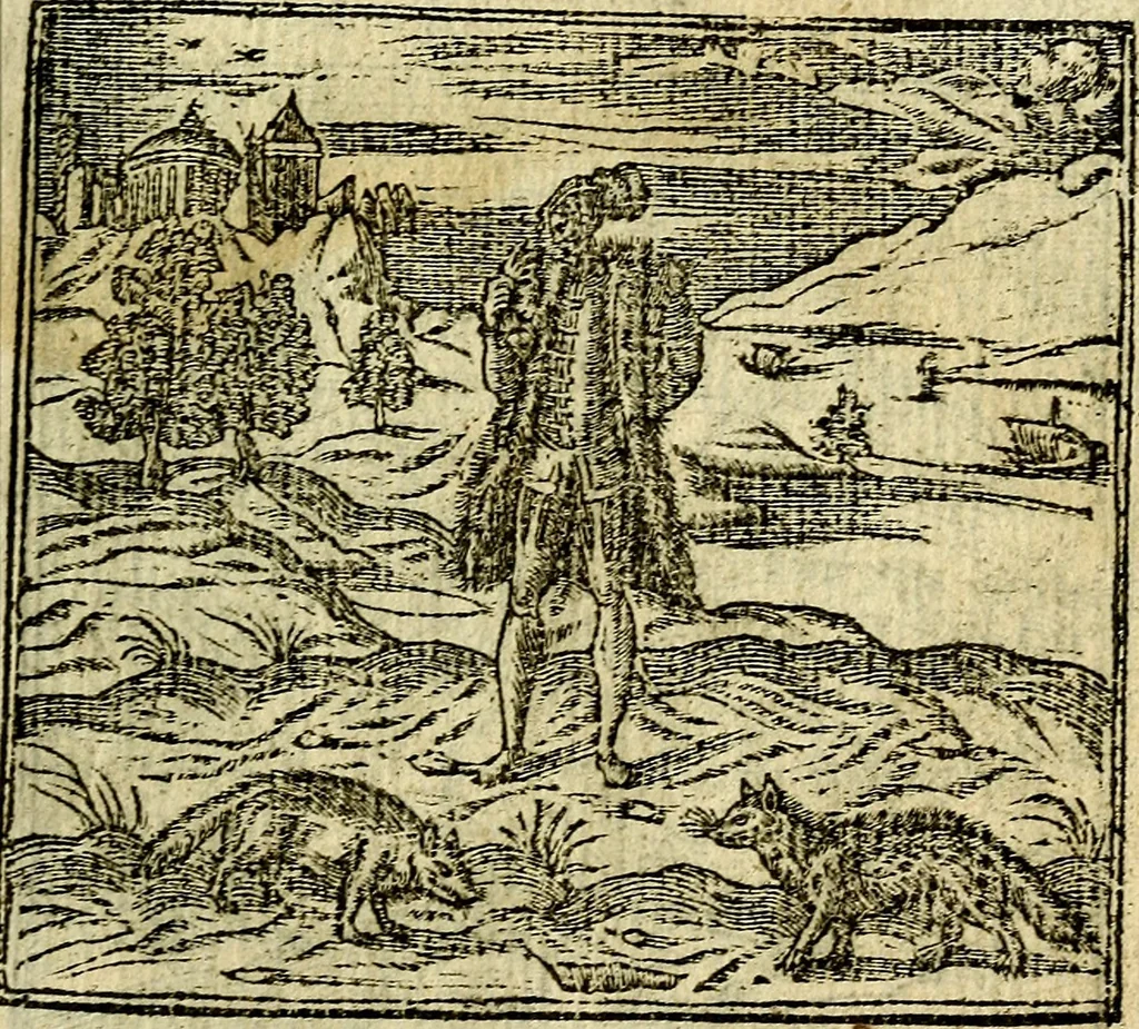 An illustration from Omnia D. And. Alciati Emblemata : ad qvae singula praeter concinnas acutásque inscriptiones, lepidas & expressas imagines, ac caetera omnia, quae prioribus nostris editionibus cùm ad eorum distinctionem, tum ad ornatum & correctionem adhibita continebantur, : nunc primùm perelegantia persubtiliaq́ [ue], 1564, leaf 86