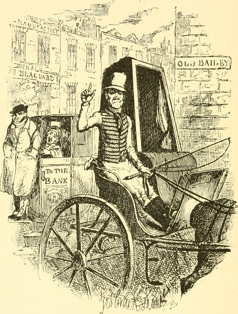 An illustration from Omnibuses and cabs : their origin and history, 1902, leaf 229