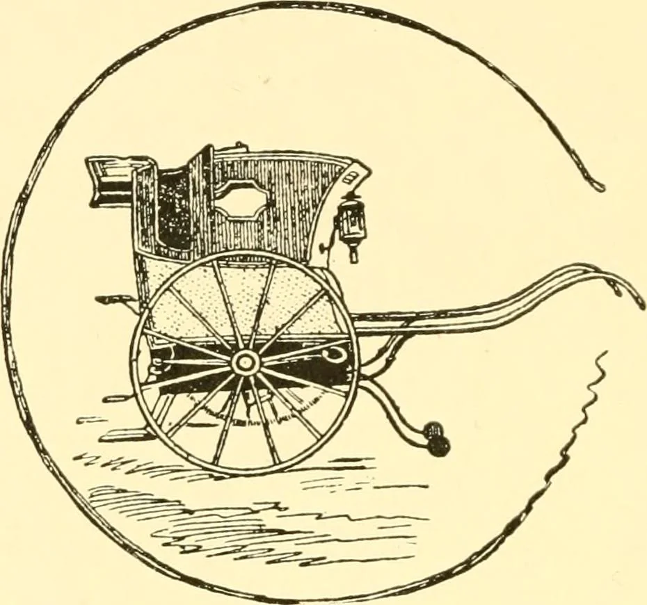 An illustration from Omnibuses and cabs : their origin and history, 1902, leaf 249