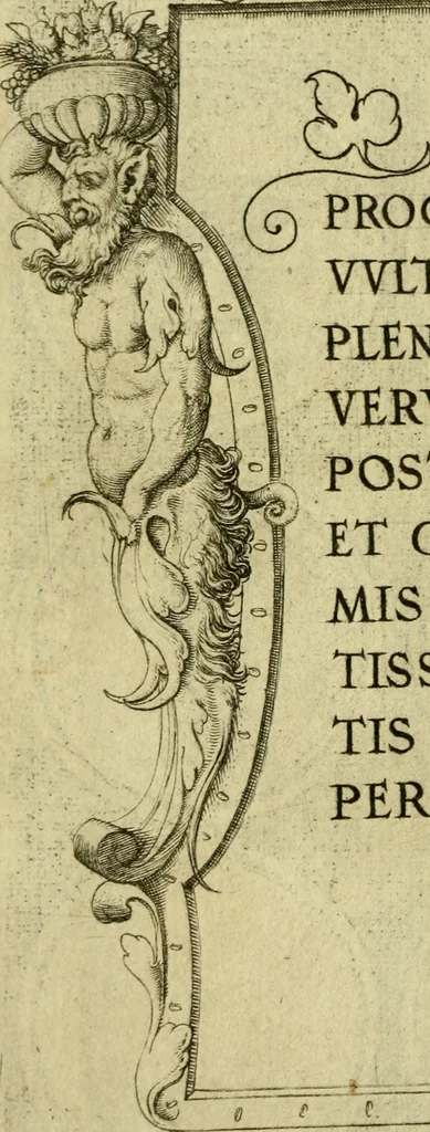 An illustration from Omnivm Caesarvm verissimae imagines ex antiqvis nvmismatis desvmptae : addita per brevi civvsqve vitae descriptiones ac diligenti eorvm qvae reperiri potvervnt nvmismatvm aversae partis delineatione ..., 1554, leaf 103