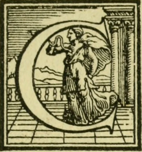 An illustration from Omnivm Caesarvm verissimae imagines ex antiqvis nvmismatis desvmptae : addita per brevi civvsqve vitae descriptiones ac diligenti eorvm qvae reperiri potvervnt nvmismatvm aversae partis delineatione ..., 1554, leaf 104