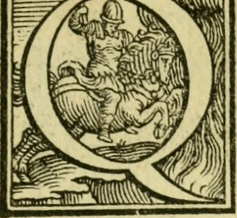 An illustration from Omnivm Caesarvm verissimae imagines ex antiqvis nvmismatis desvmptae : addita per brevi civvsqve vitae descriptiones ac diligenti eorvm qvae reperiri potvervnt nvmismatvm aversae partis delineatione ..., 1554, leaf 94