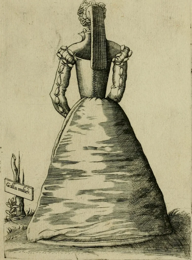 An illustration from Omnivm fere gentivm nostræ ætatis habitvs, nvnqvam ante hac æditi, 1563, leaf 26