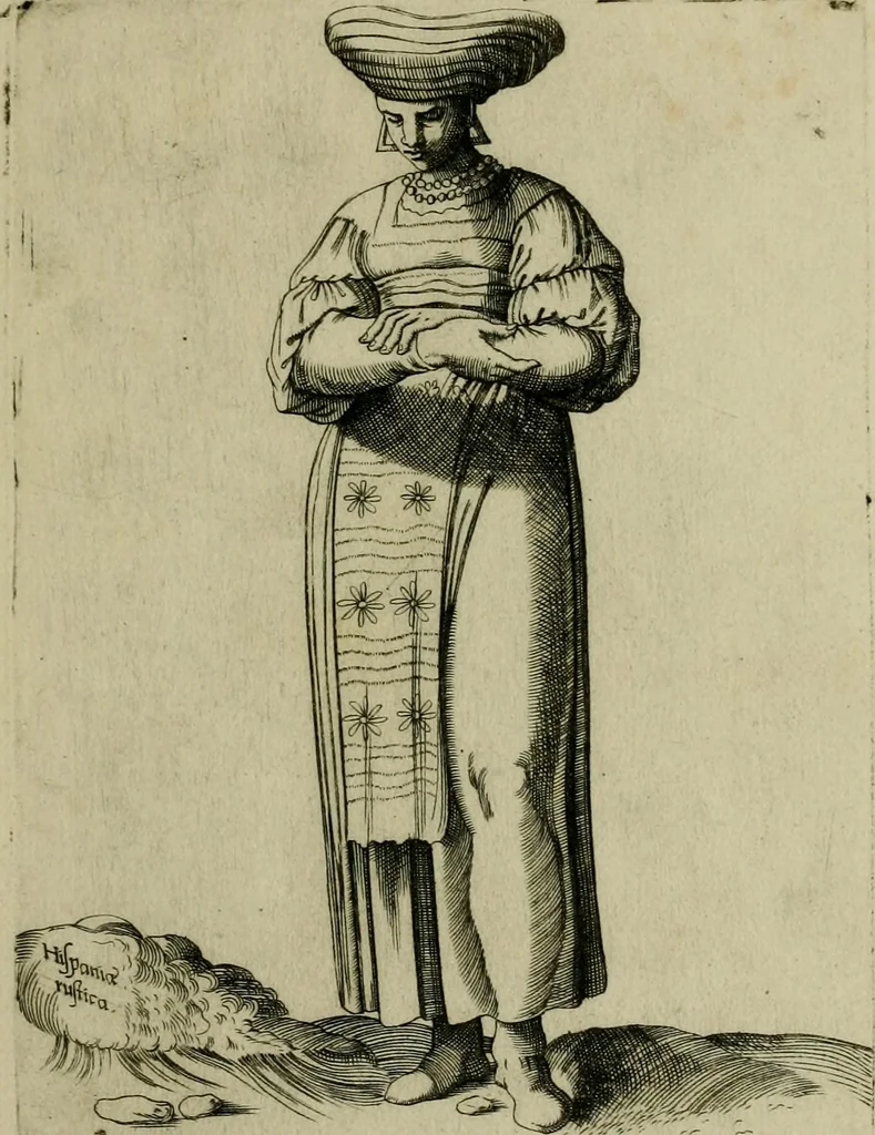 An illustration from Omnivm fere gentivm nostræ ætatis habitvs, nvnqvam ante hac æditi, 1563, leaf 66