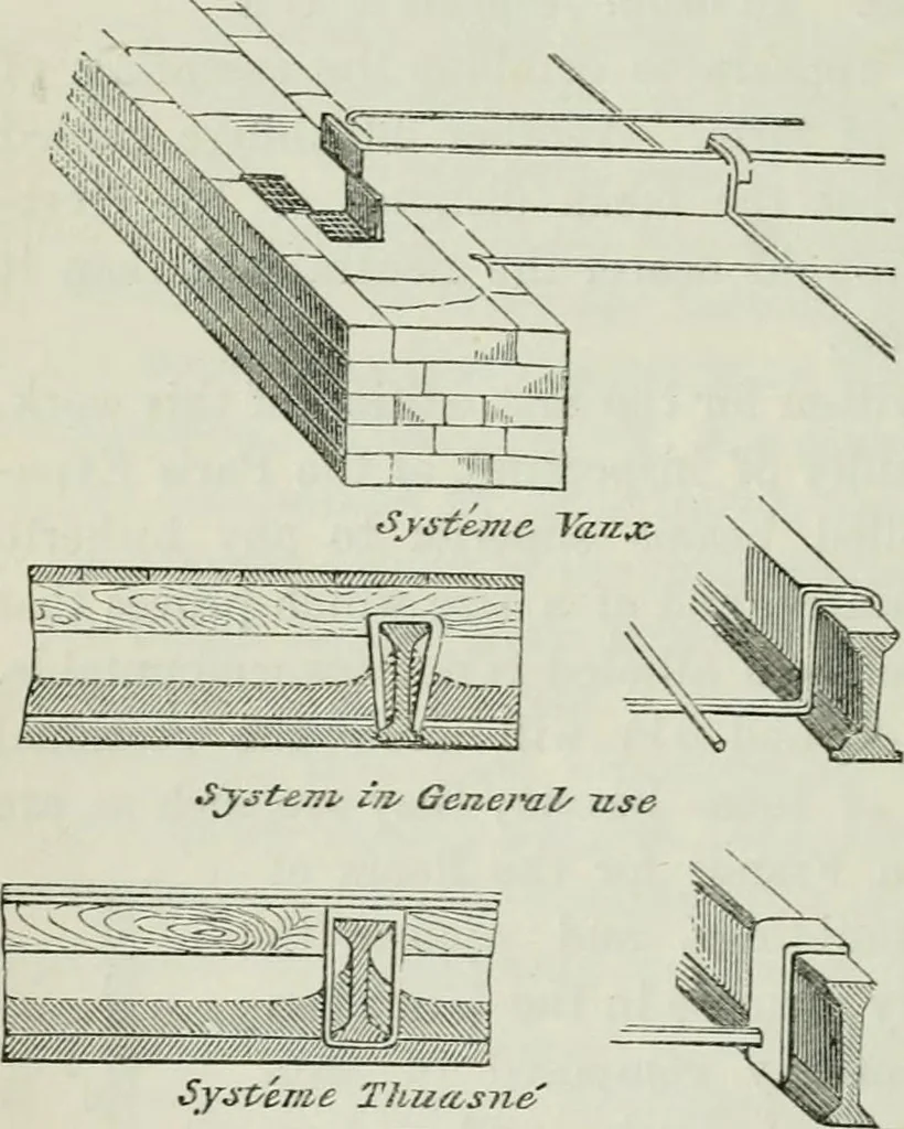 An illustration from On the application of cast and wrought iron to building purposes, 1857, leaf 107