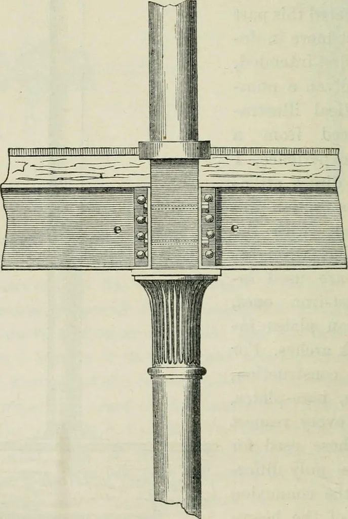 An illustration from On the application of cast and wrought iron to building purposes, 1857, leaf 181