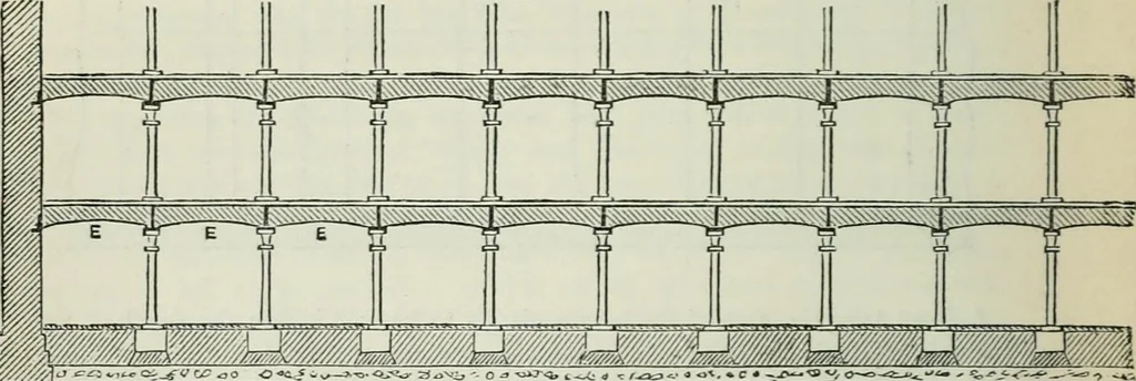 An illustration from On the application of cast and wrought iron to building purposes, 1857, leaf 25