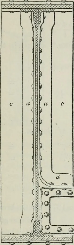 An illustration from On the application of cast and wrought iron to building purposes, 1857, leaf 284