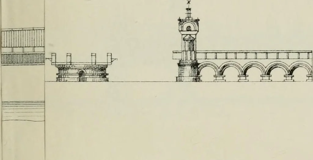 An illustration from On the application of cast and wrought iron to building purposes, 1857, leaf 344