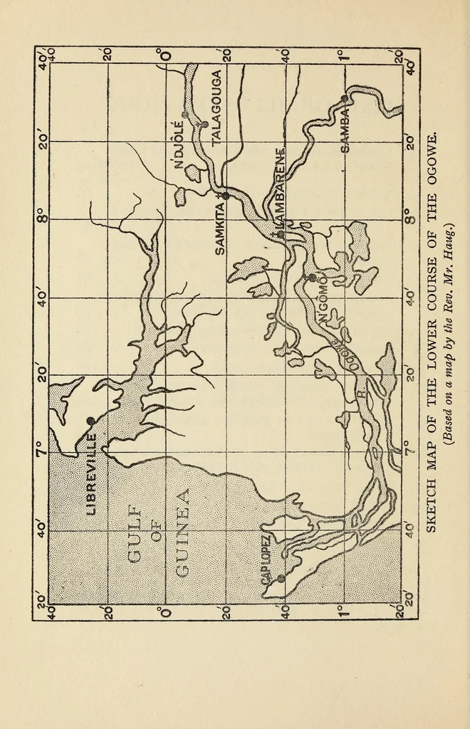 An illustration from On the edge of the primeval forest : experiences and observations of a doctor in equatorial Africa, 1922, leaf 14