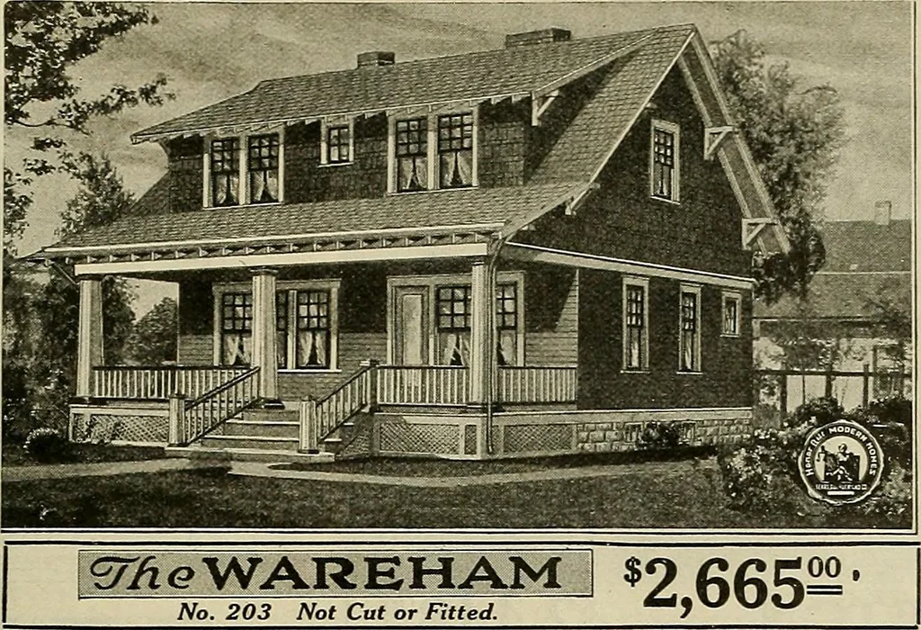 An illustration from One house-or a hundred., 1920, leaf 100