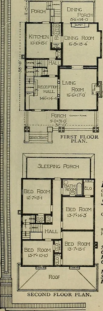 An illustration from One house-or a hundred., 1920, leaf 100