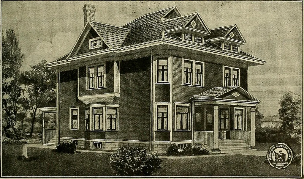 An illustration from One house-or a hundred., 1920, leaf 102