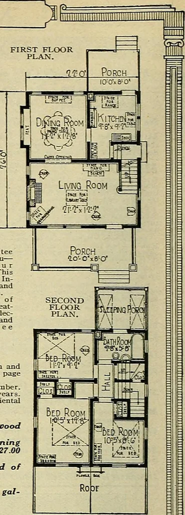 An illustration from One house-or a hundred., 1920, leaf 103