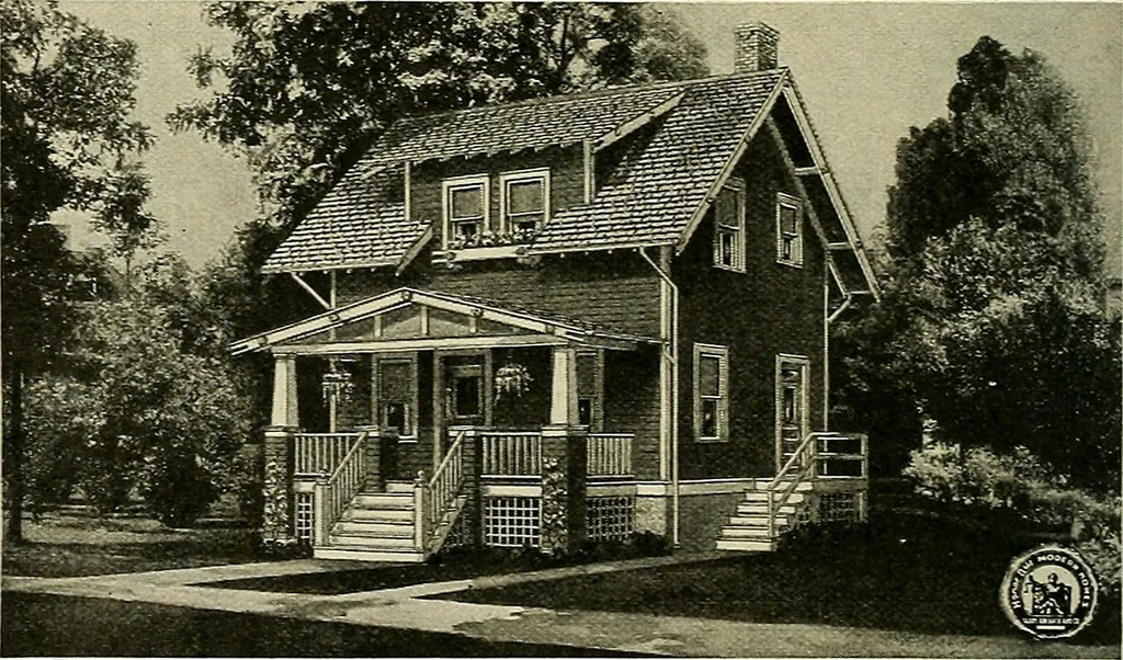 An illustration from One house-or a hundred., 1920, leaf 103