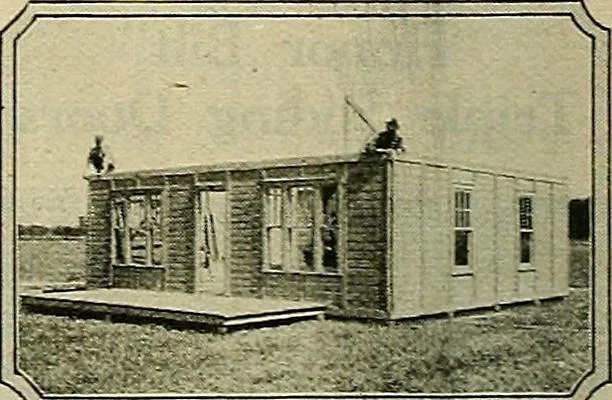 An illustration from One house-or a hundred., 1920, leaf 107