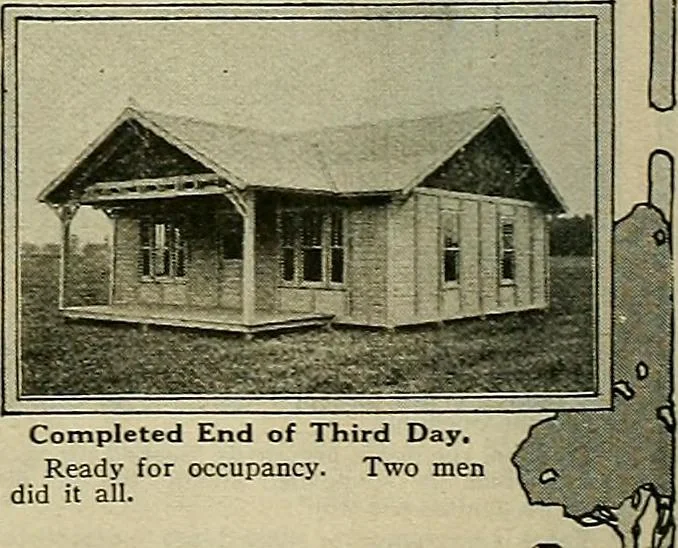 An illustration from One house-or a hundred., 1920, leaf 107