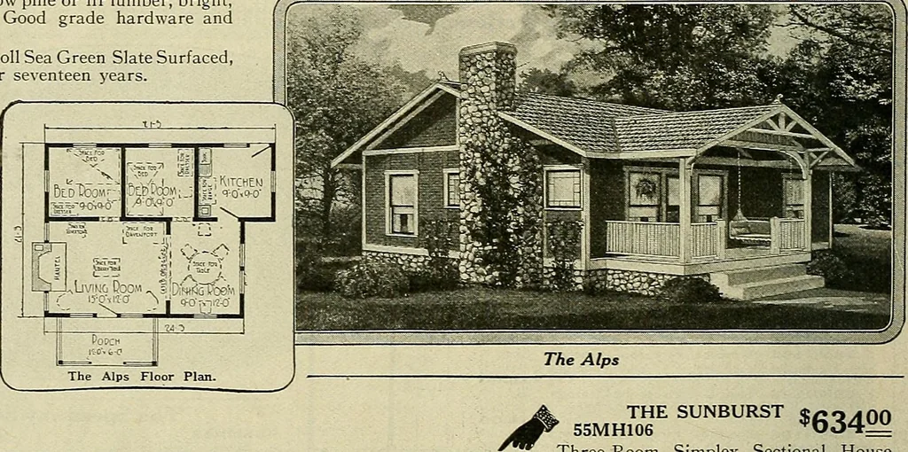 An illustration from One house-or a hundred., 1920, leaf 109