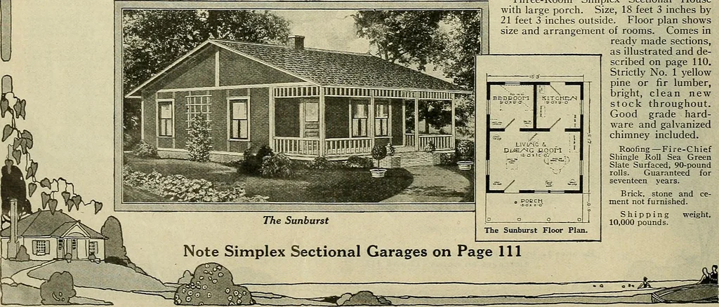 An illustration from One house-or a hundred., 1920, leaf 109
