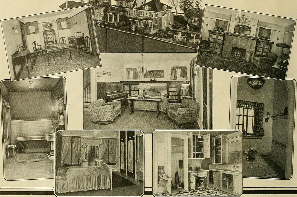 An illustration from One house-or a hundred., 1920, leaf 11