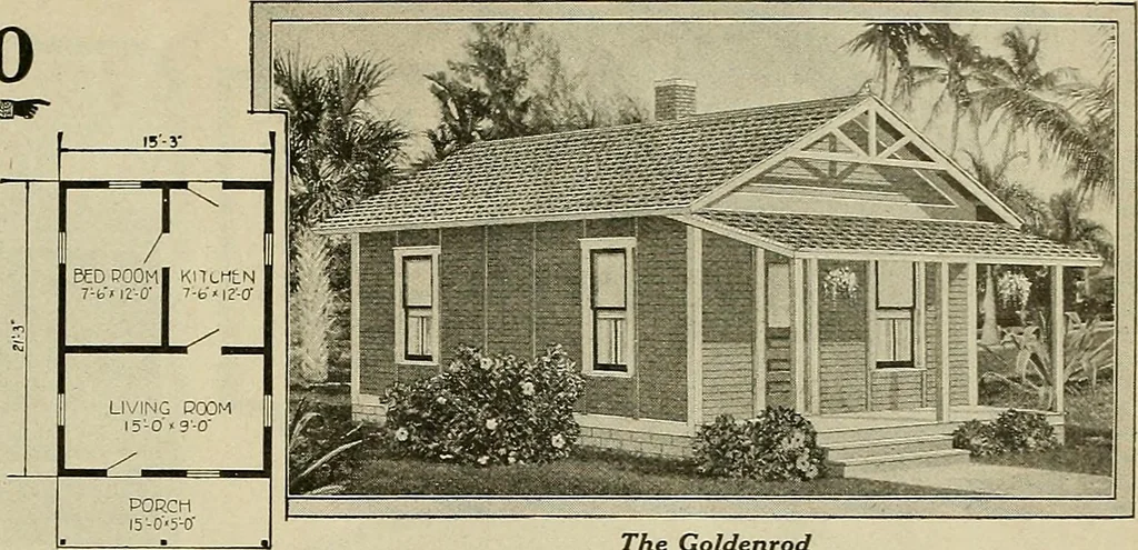 An illustration from One house-or a hundred., 1920, leaf 110