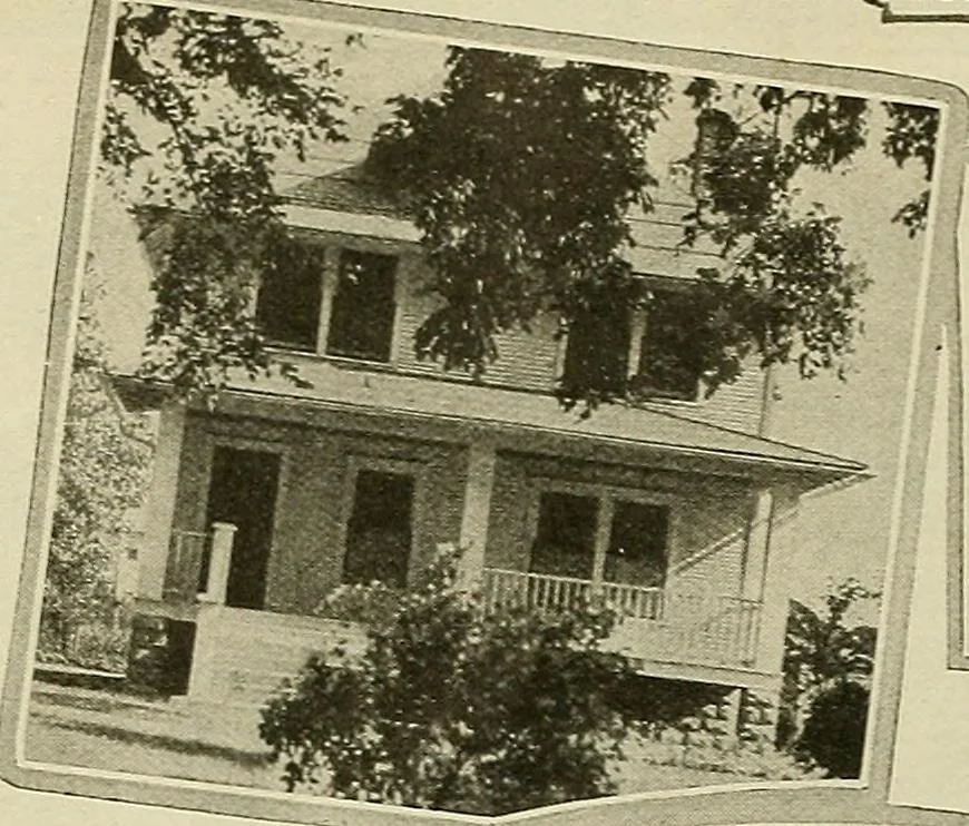 An illustration from One house-or a hundred., 1920, leaf 111