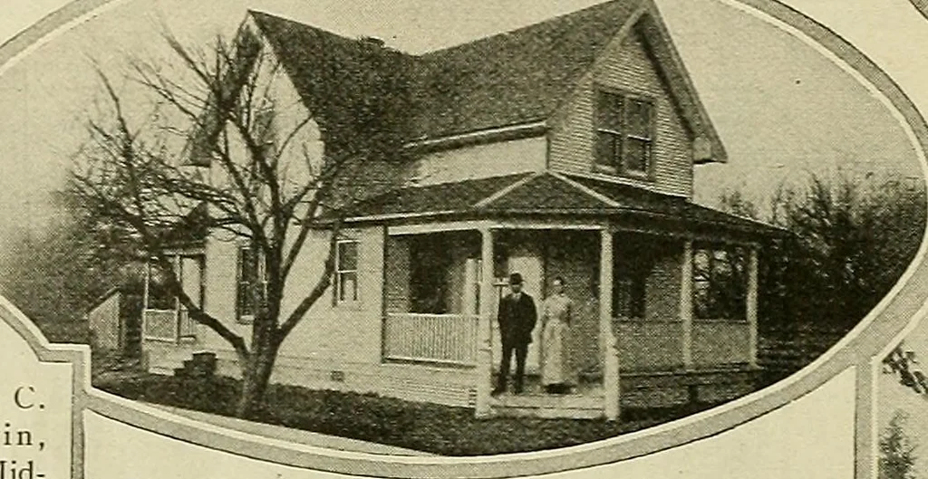 An illustration from One house-or a hundred., 1920, leaf 111