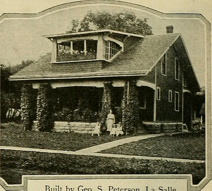 An illustration from One house-or a hundred., 1920, leaf 111